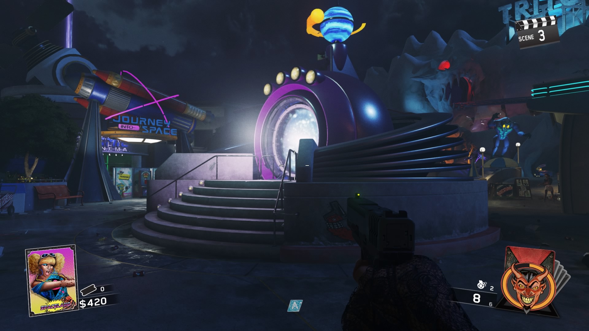 Infinite Warfare: Zombies In Spaceland To Upgrade Pack A Punch