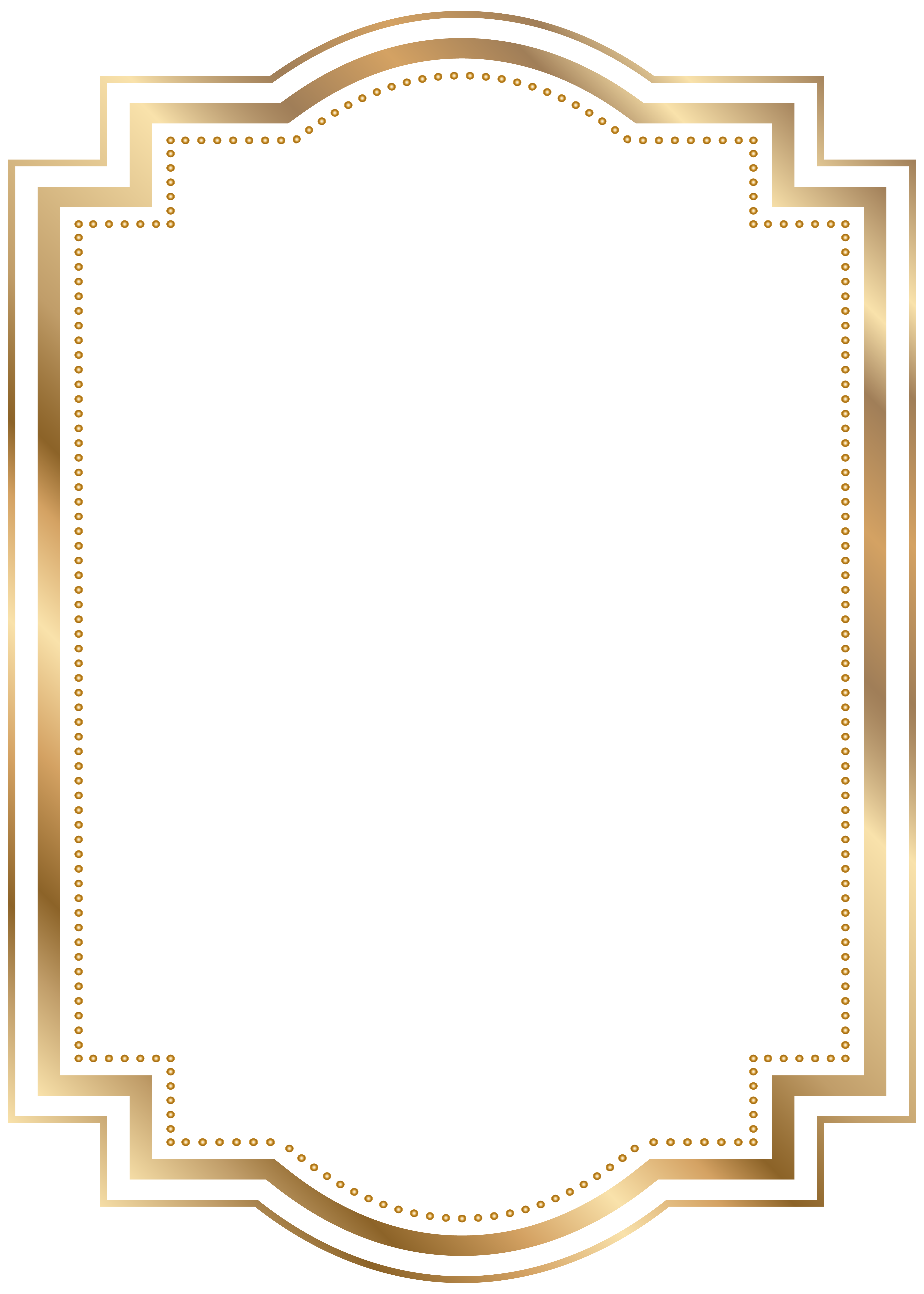 Border Frame Gold Transparent Clip Art​-Quality Free Image and Transparent PNG Clipart