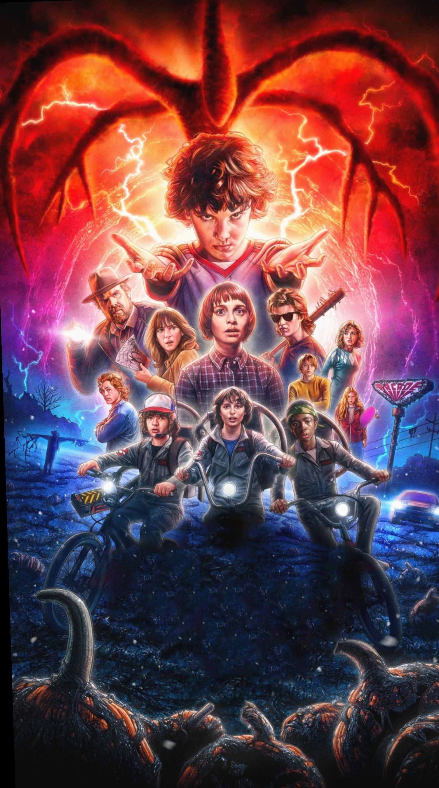 Stranger Things Wallpaper 4k Wallpaper & Background Download