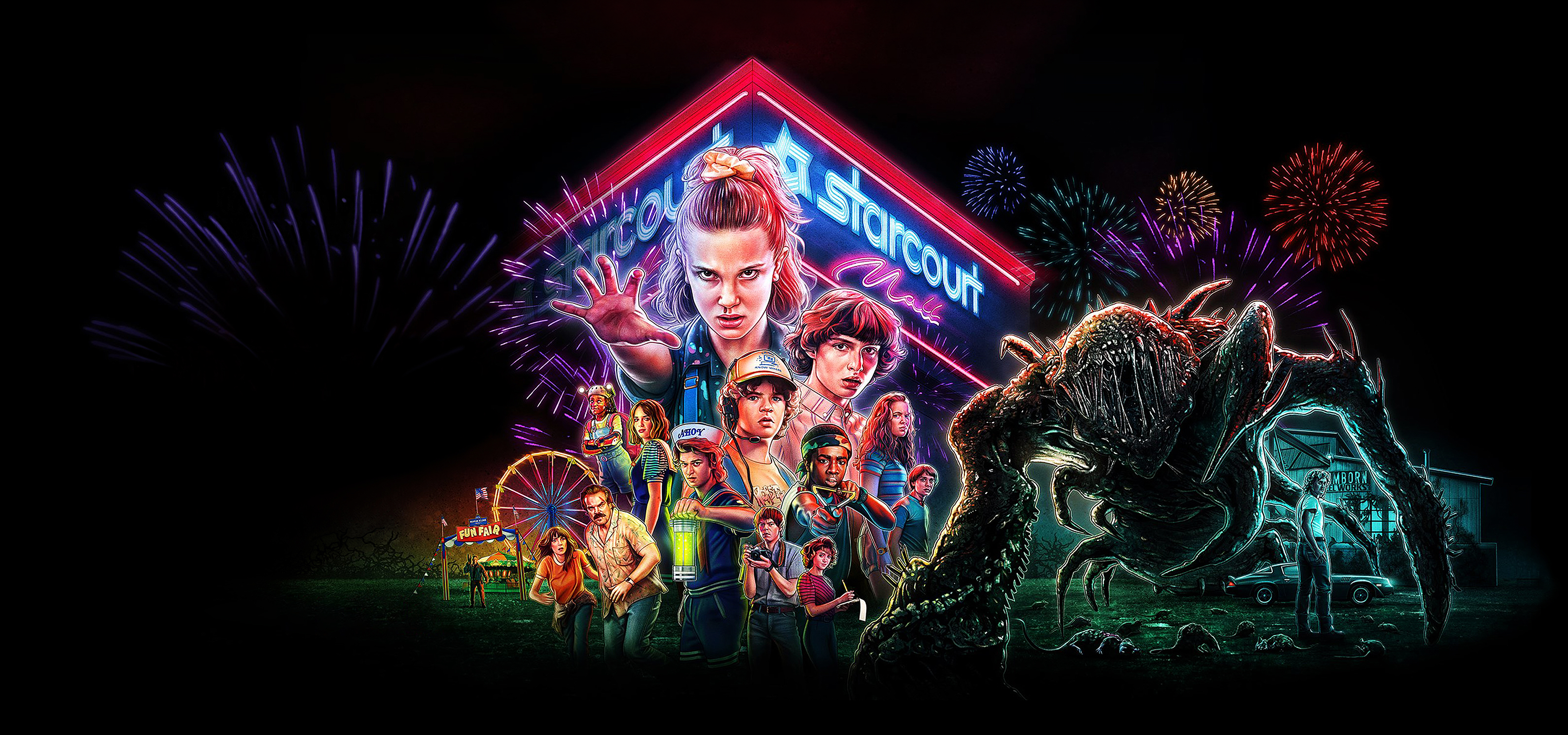 Stranger Things Season 3 5k Chromebook Pixel , HD 4k Wallpaper Image, Background, Photos and Picture
