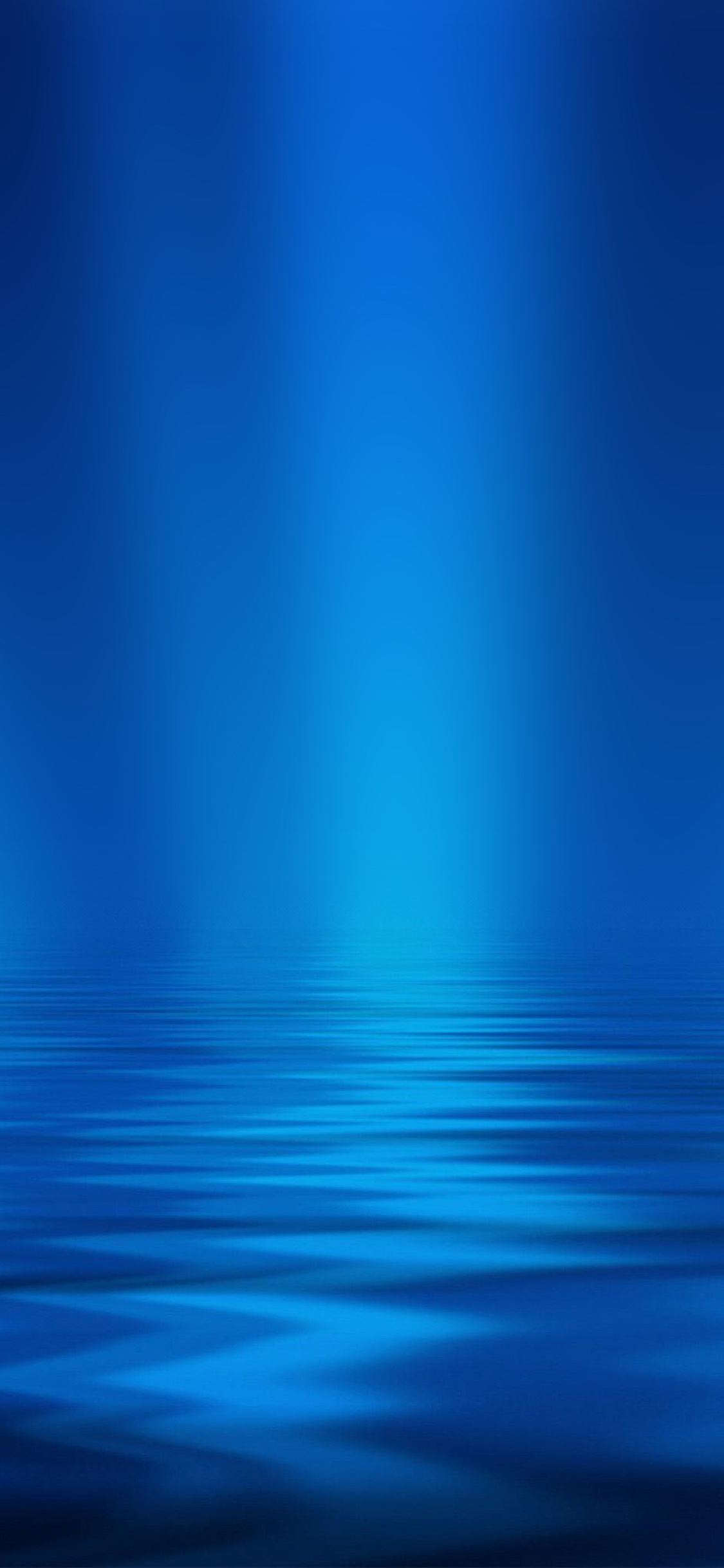 iPhone X wallpaper. sea blue ripple pattern