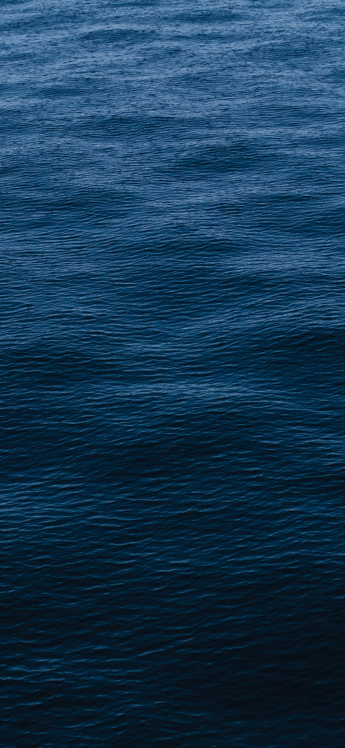 iPhone X wallpaper. wave dark ocean sea blue pattern