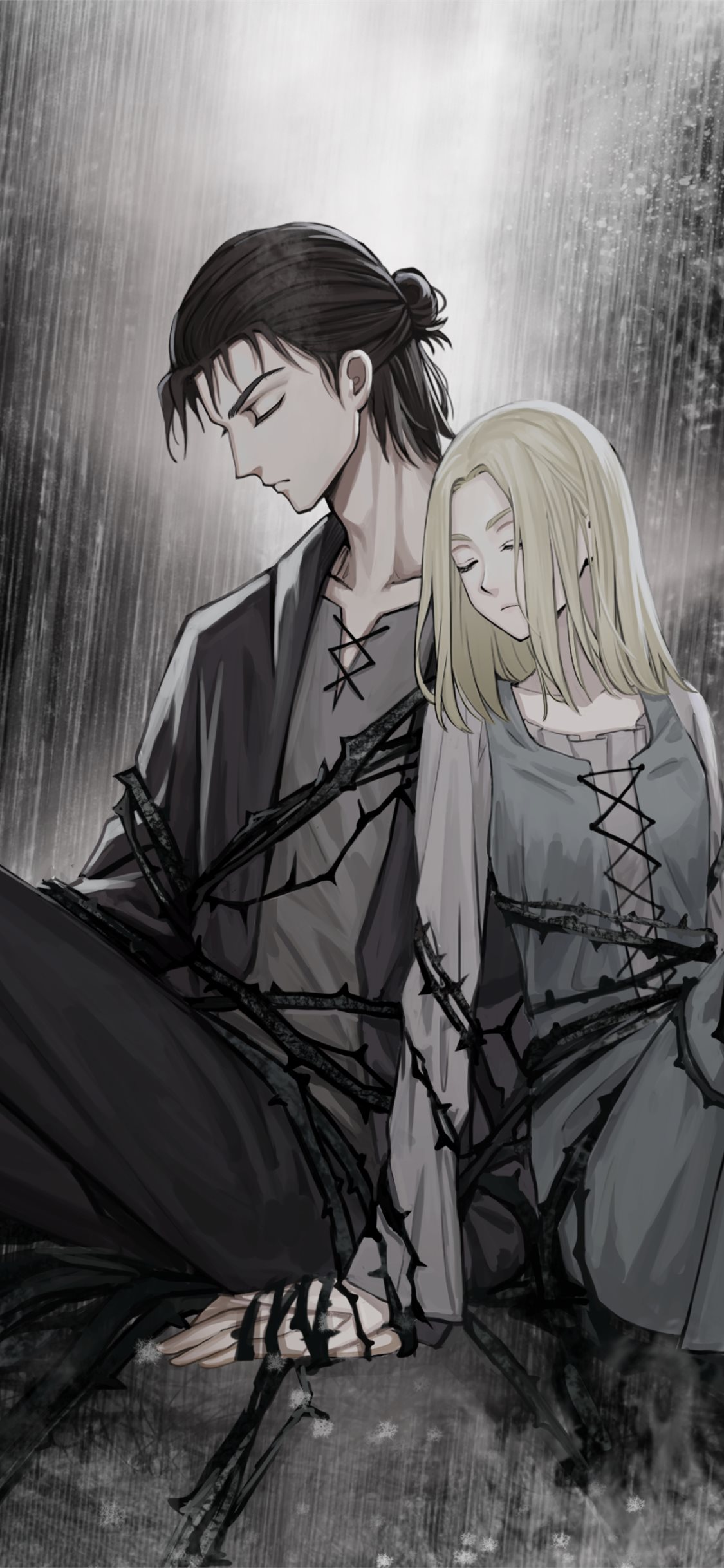 Eren Yeager Historia Reiss AoT Resolution HD Anime. iPhone Wallpaper Free Download