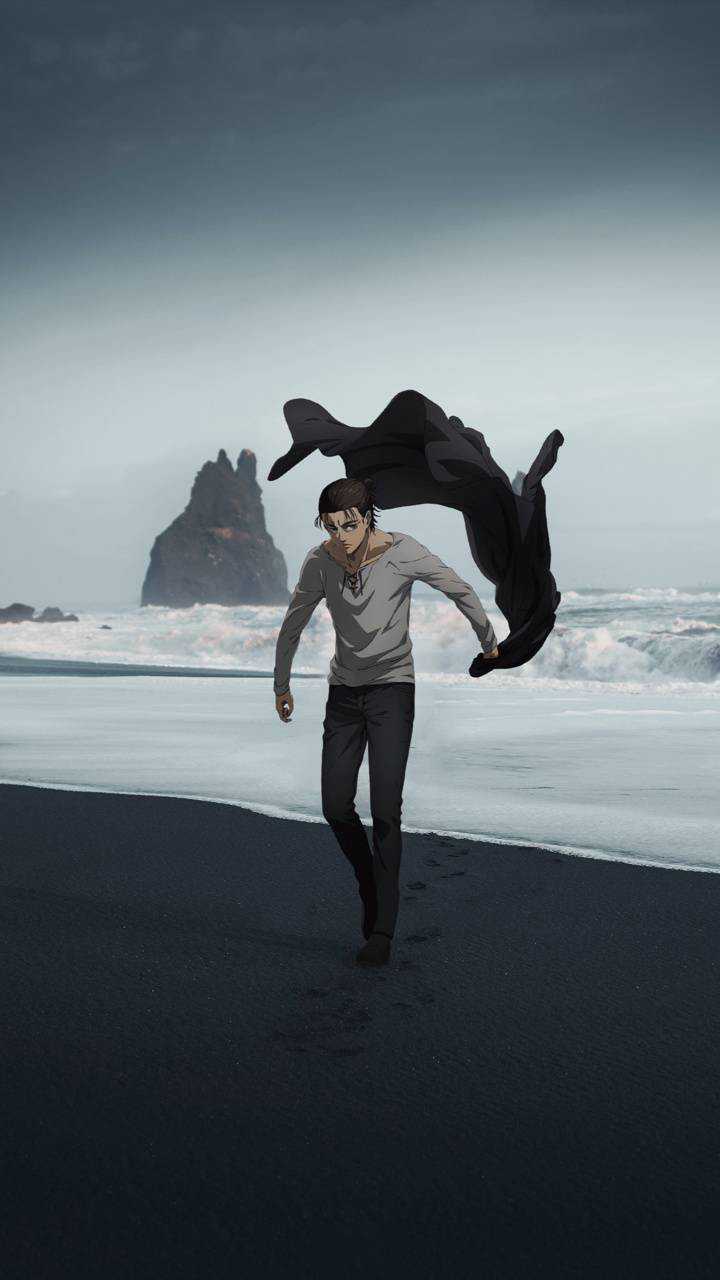 Eren Yeager iPhone Wallpaper Free HD Wallpaper