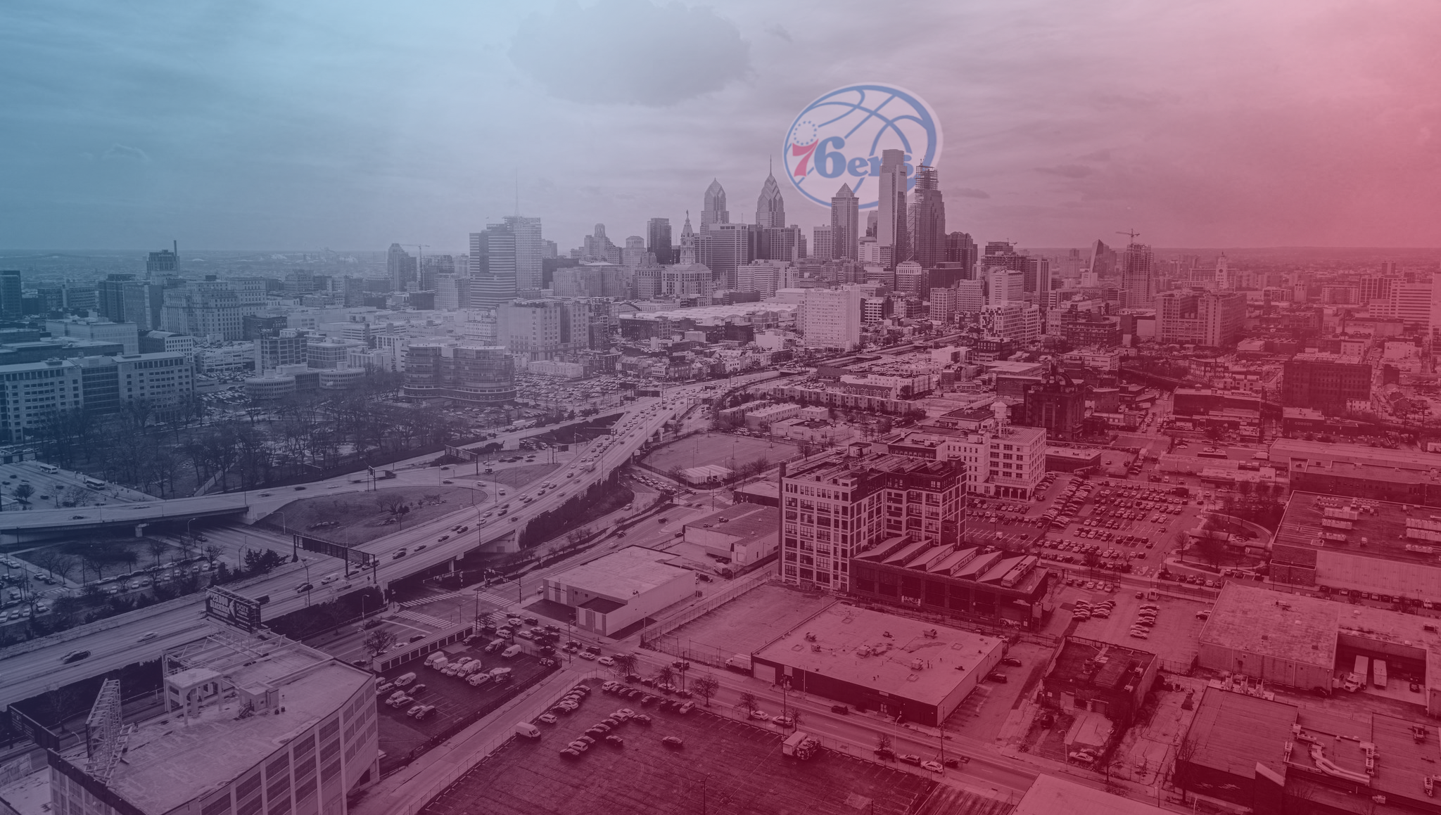 Sixers desktop background I made