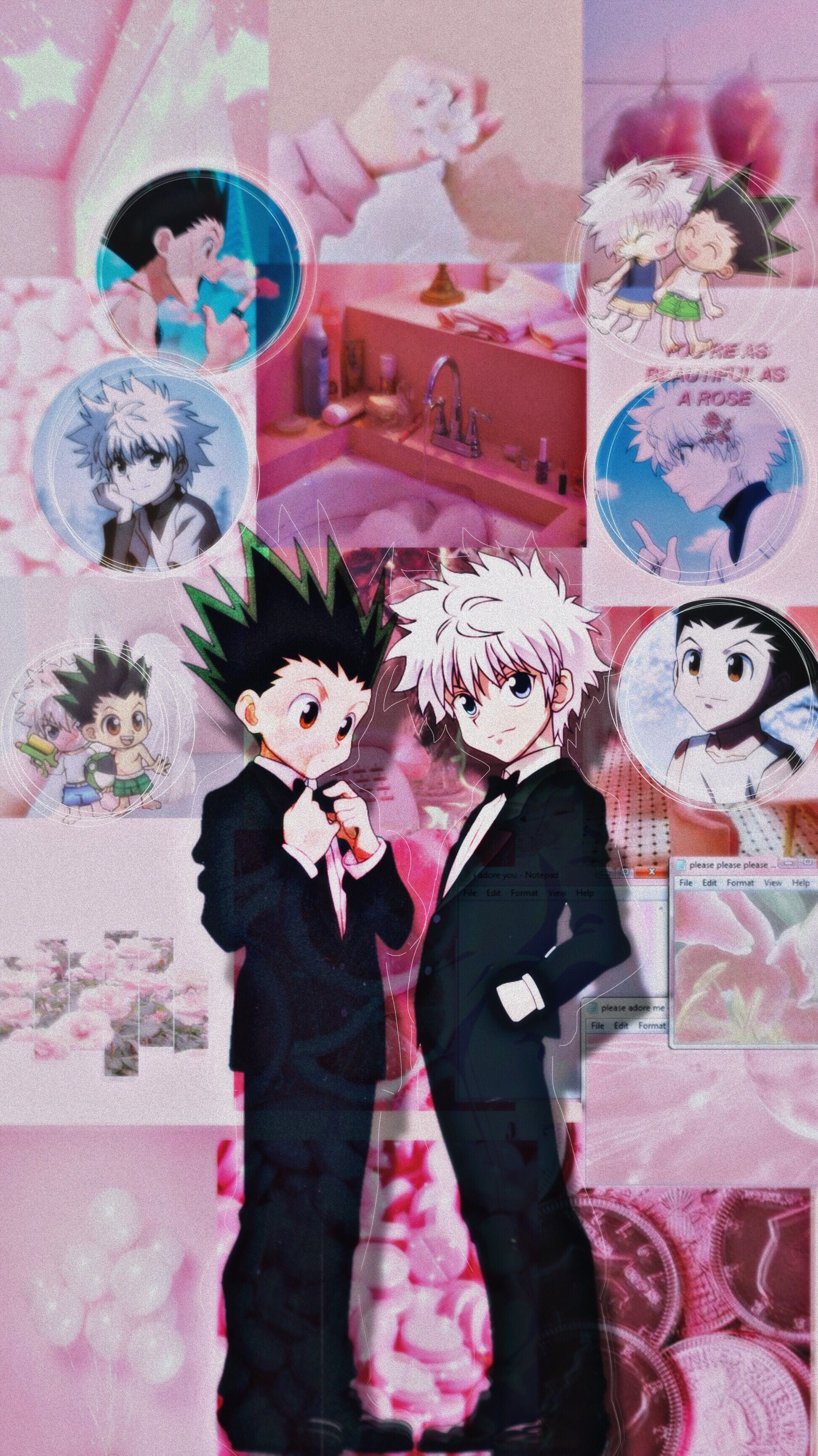 Gon and killua. Anime wallpaper, Anime, Cute wallpaper