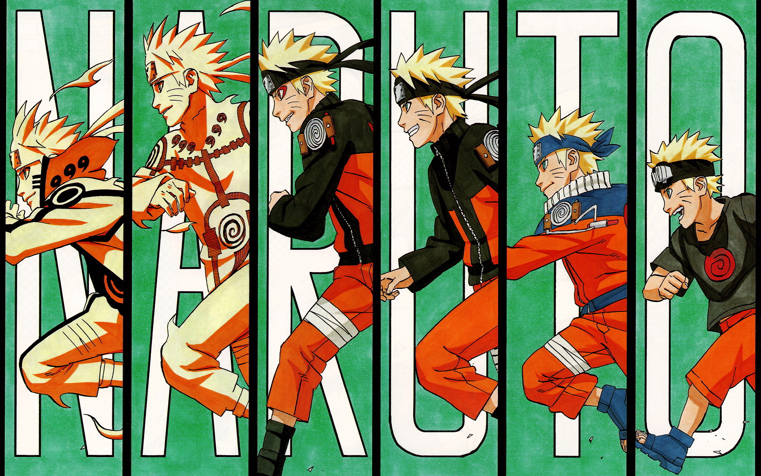 Naruto Evolution Wallpaper