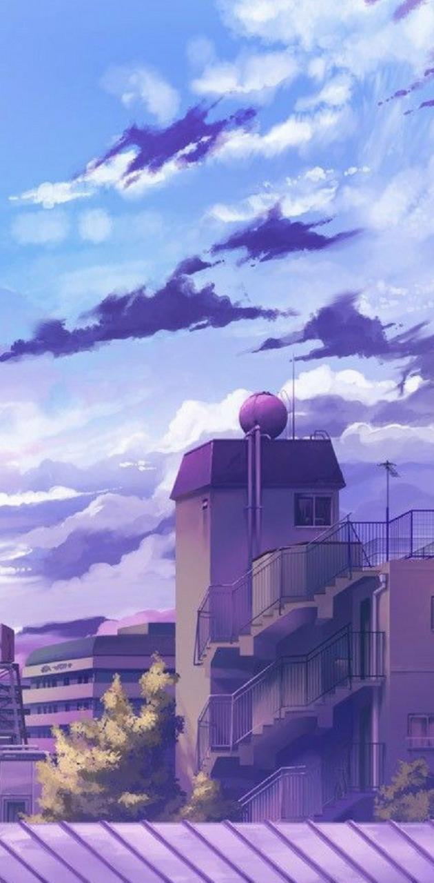Anime City wallpaper