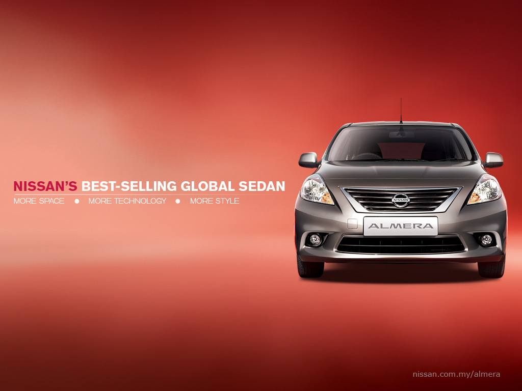 My Car Wallpaper: Nissan Almera