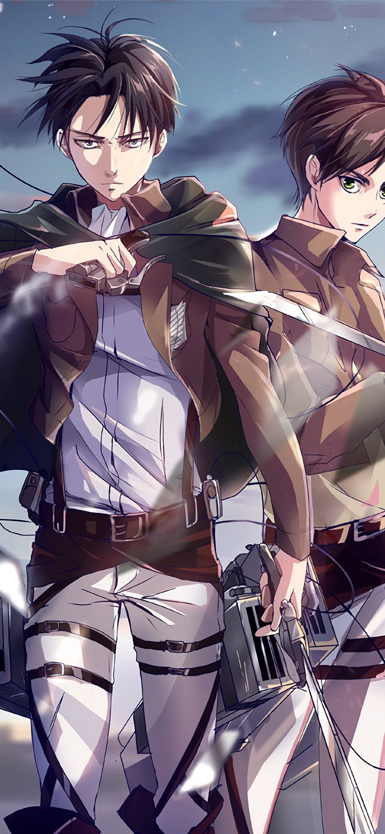 Best Attack on titan iPhone HD Wallpaper