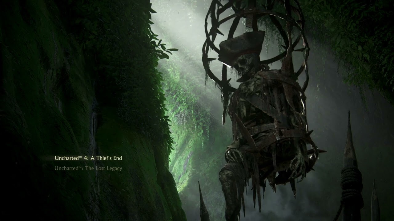 Uncharted: Legacy of Thieves Collection 4: A Thief's End Title Screen (PC, PS5)