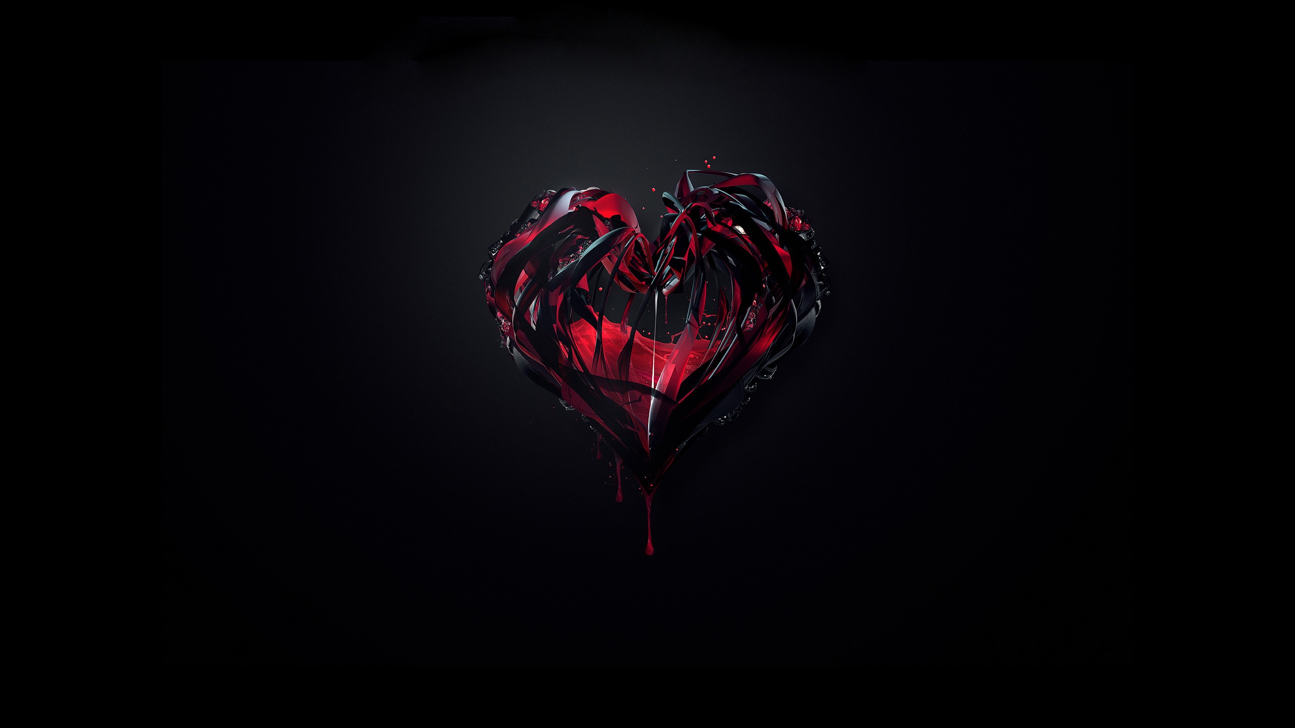 3D Heart Abstract Shape, HD 3D, 4k Wallpaper, Image, Background, Photo and Picture