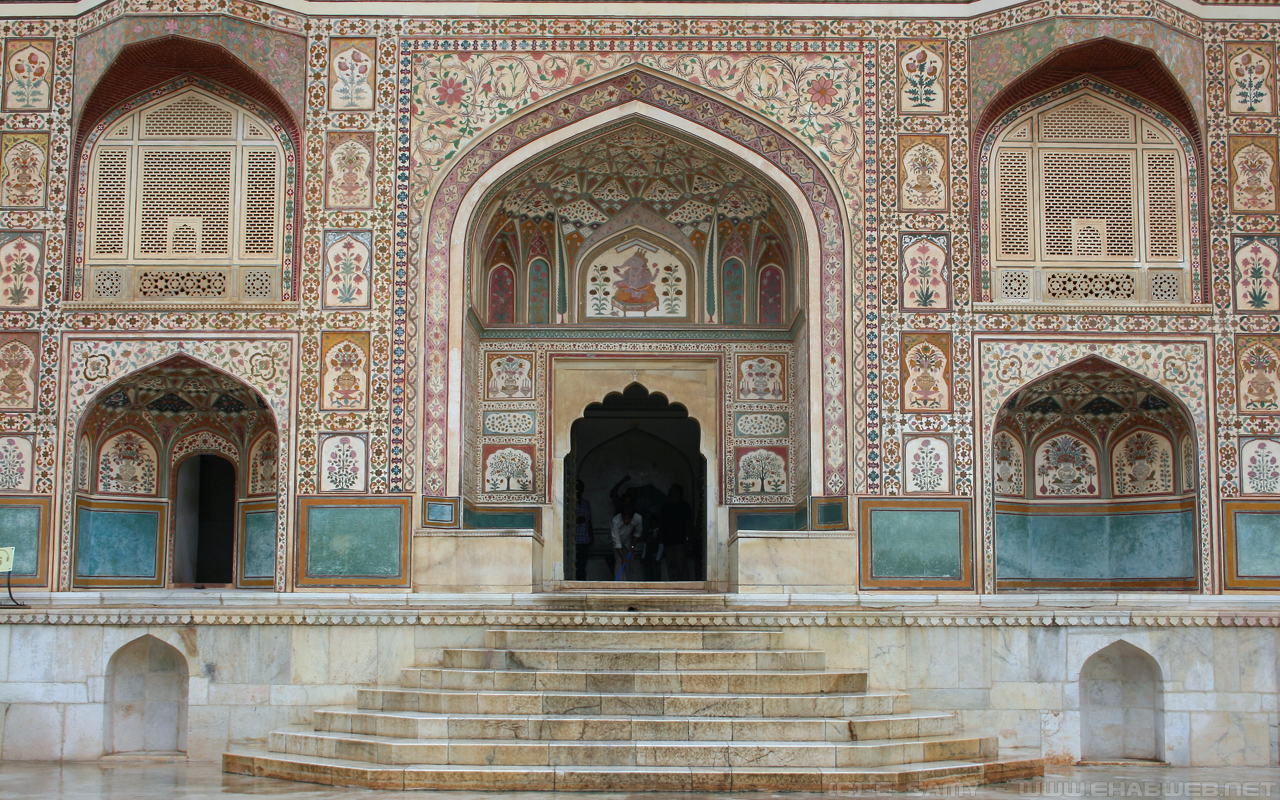 Amber Fort, Jaipur, India, Wallpaper