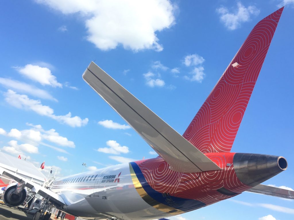 The CRJ is dead; long live the CRJ, err MRJ, err SpaceJet. Or something like that