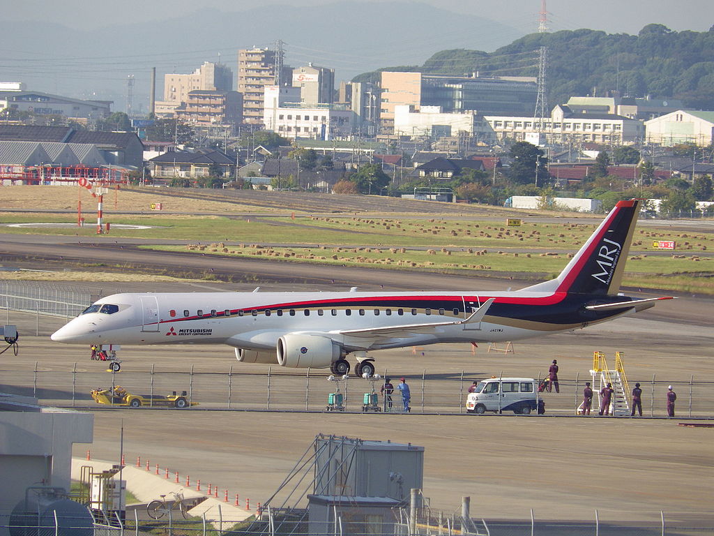 MITSUBISHI MRJ LEFT