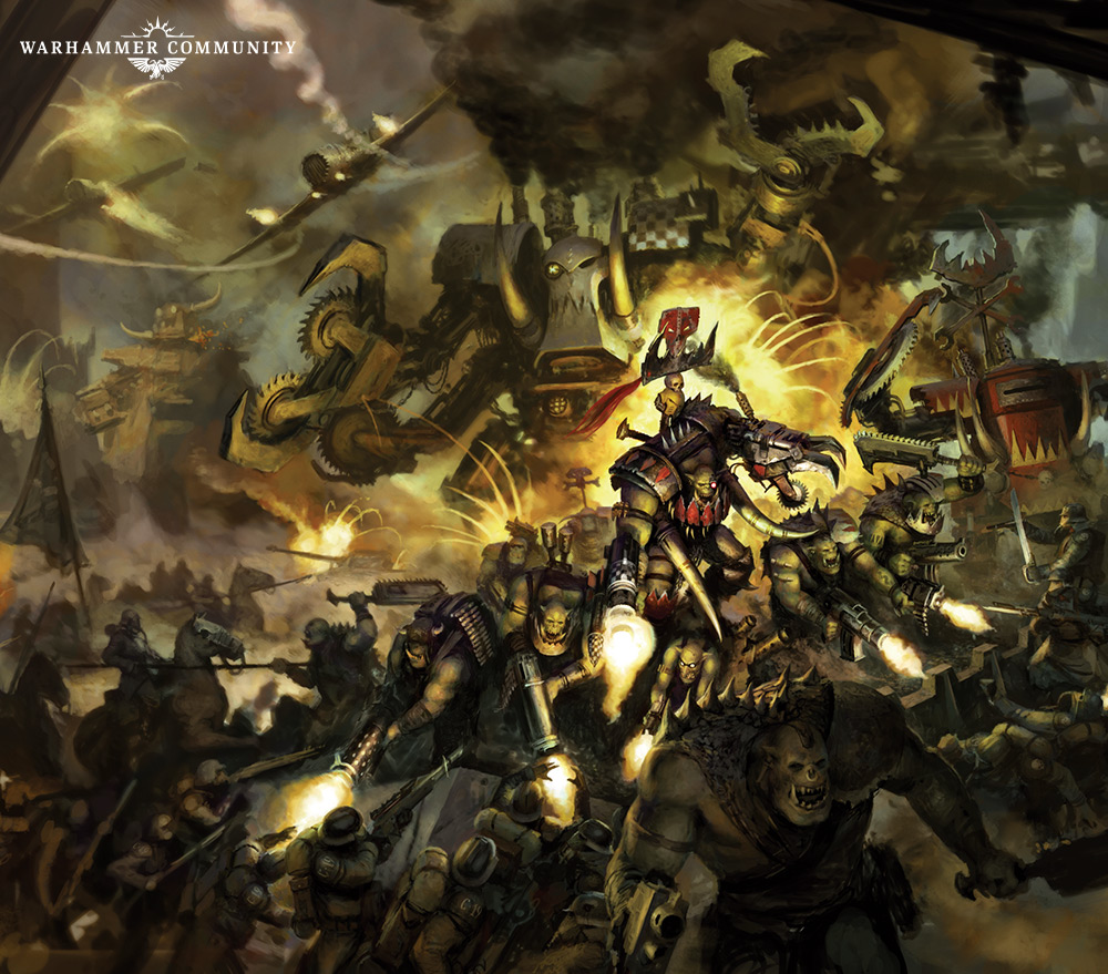 Download These Ded Snazzy Wallpaper From Codex: Orks For Free