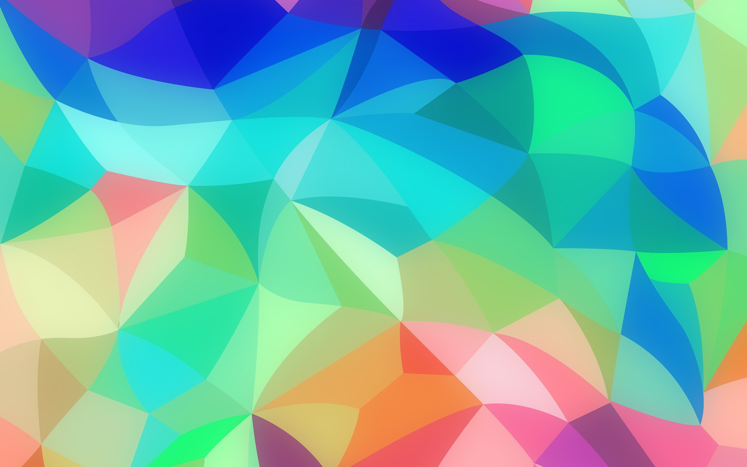 Rainbow Abstract Colors Pastel Pattern Wallpaper