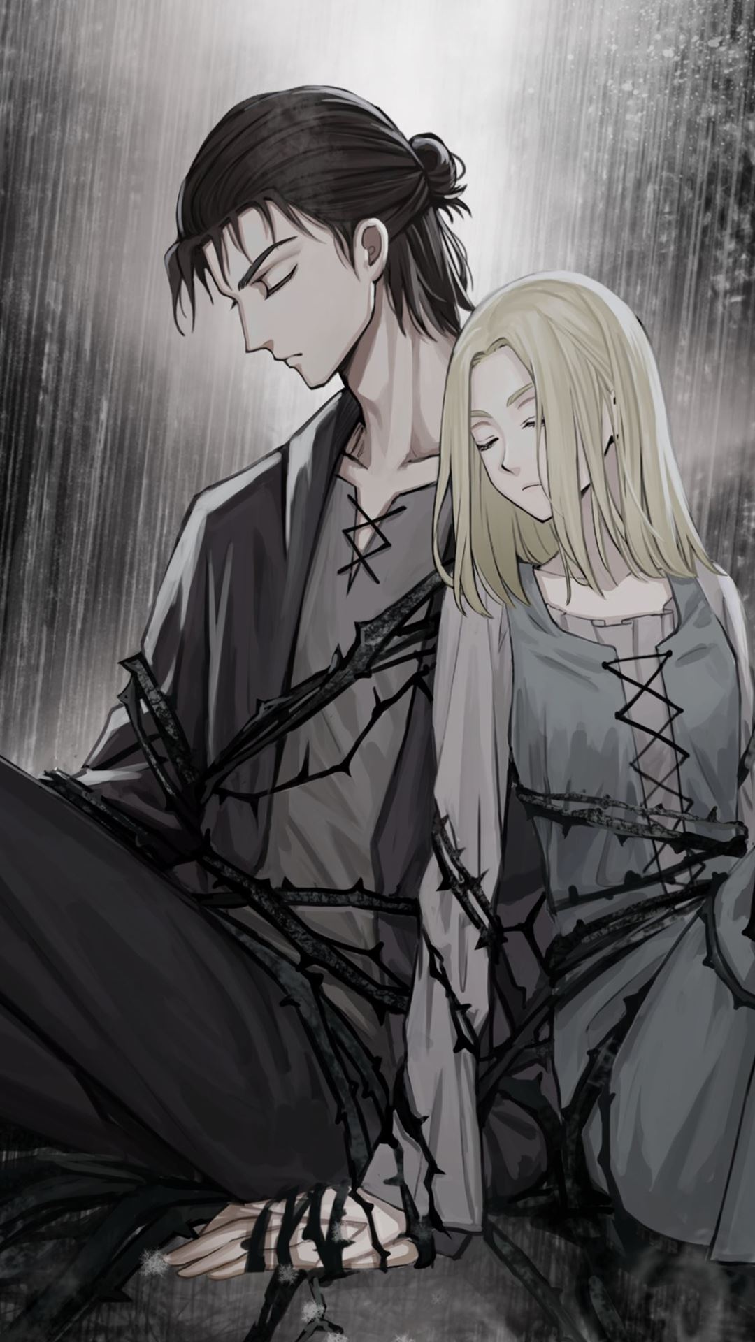 Eren Yeager Historia Reiss AoT Resolution HD Anime. iPhone Wallpaper Free Download