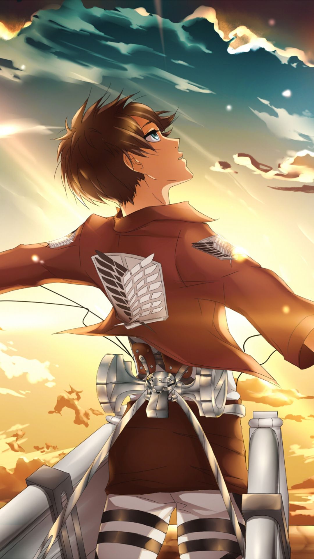 Eren Jaeger Phone Wallpaper