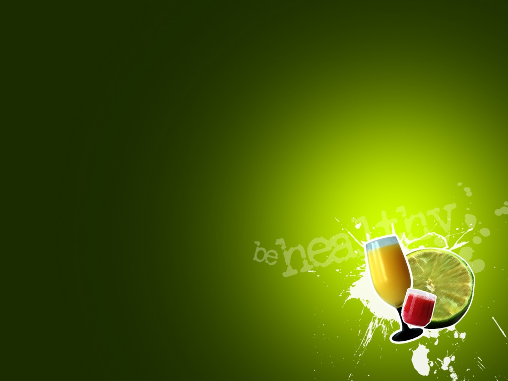 Fruit Drinks And Health Background Lifestyle Background For Power Point