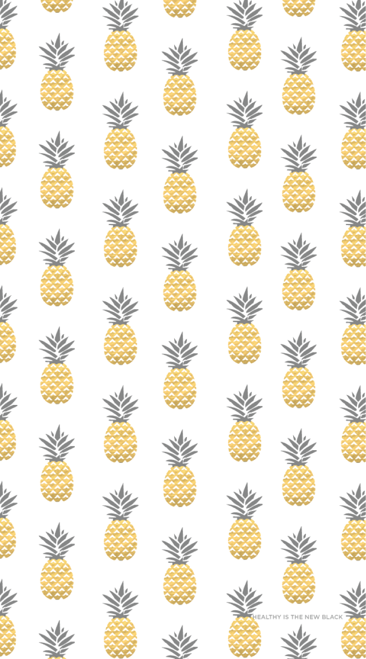 Gold Pineapples iphone wallpaper. Healthy lifestyle wallpaper. Enjoy!!. Fondos de pantalla piñas, Fondos para iphone, Fondo de piñas