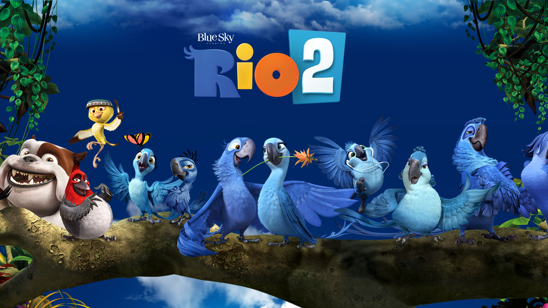 Rio 2 Movie HD Wallpaper & Facebook Cover Photo