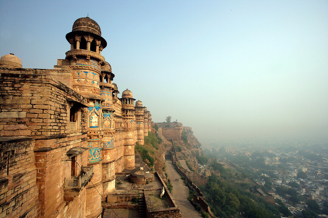 Gwalior fort 100 years from now on Craiyon