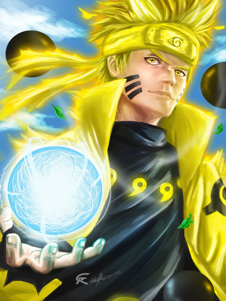 Free download Naruto Six Paths Sage Mode by gscratcher 1024x1396 for your D...