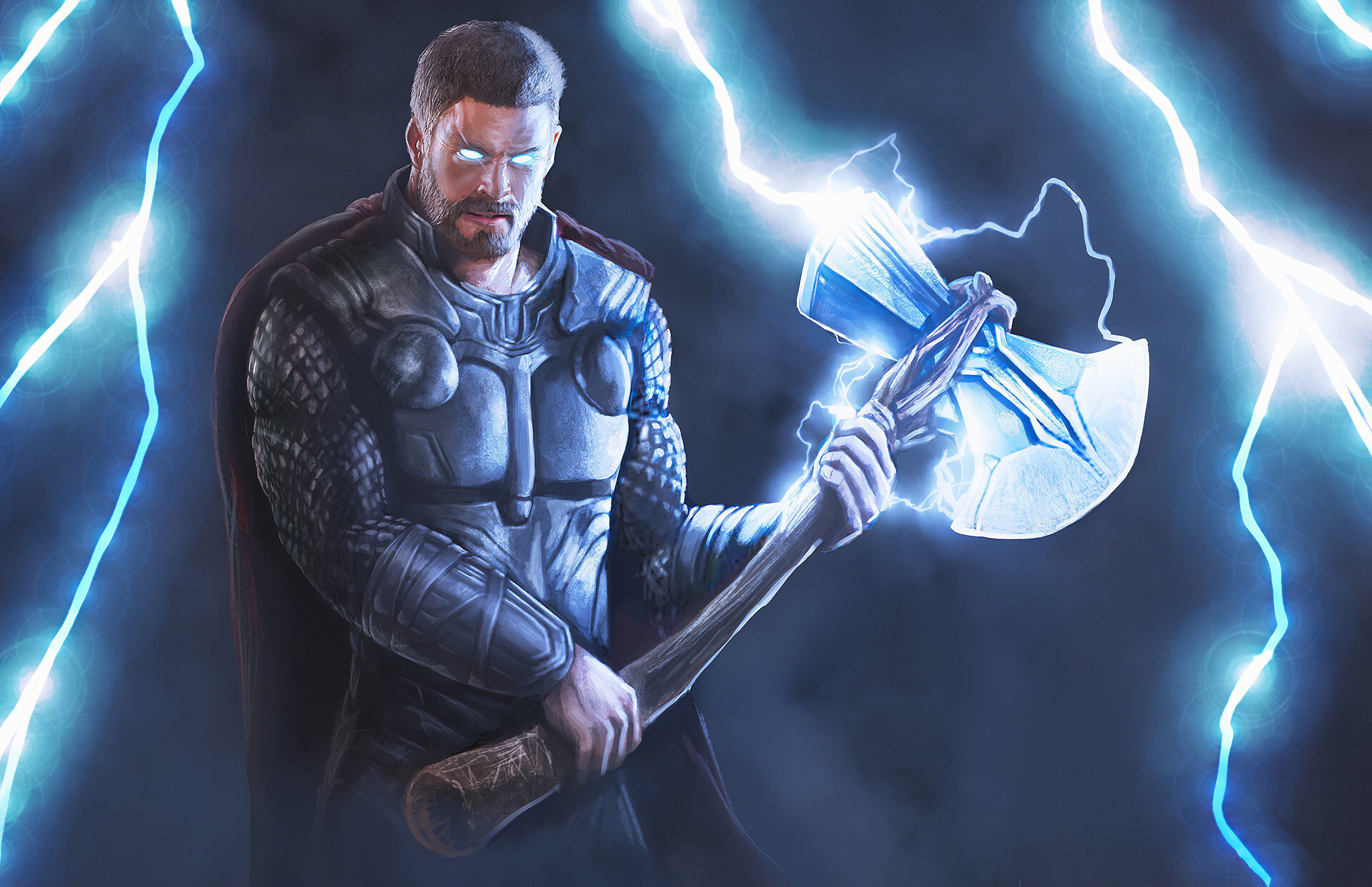Thor With Thunder Wallpapers - Wallpaper Cave.