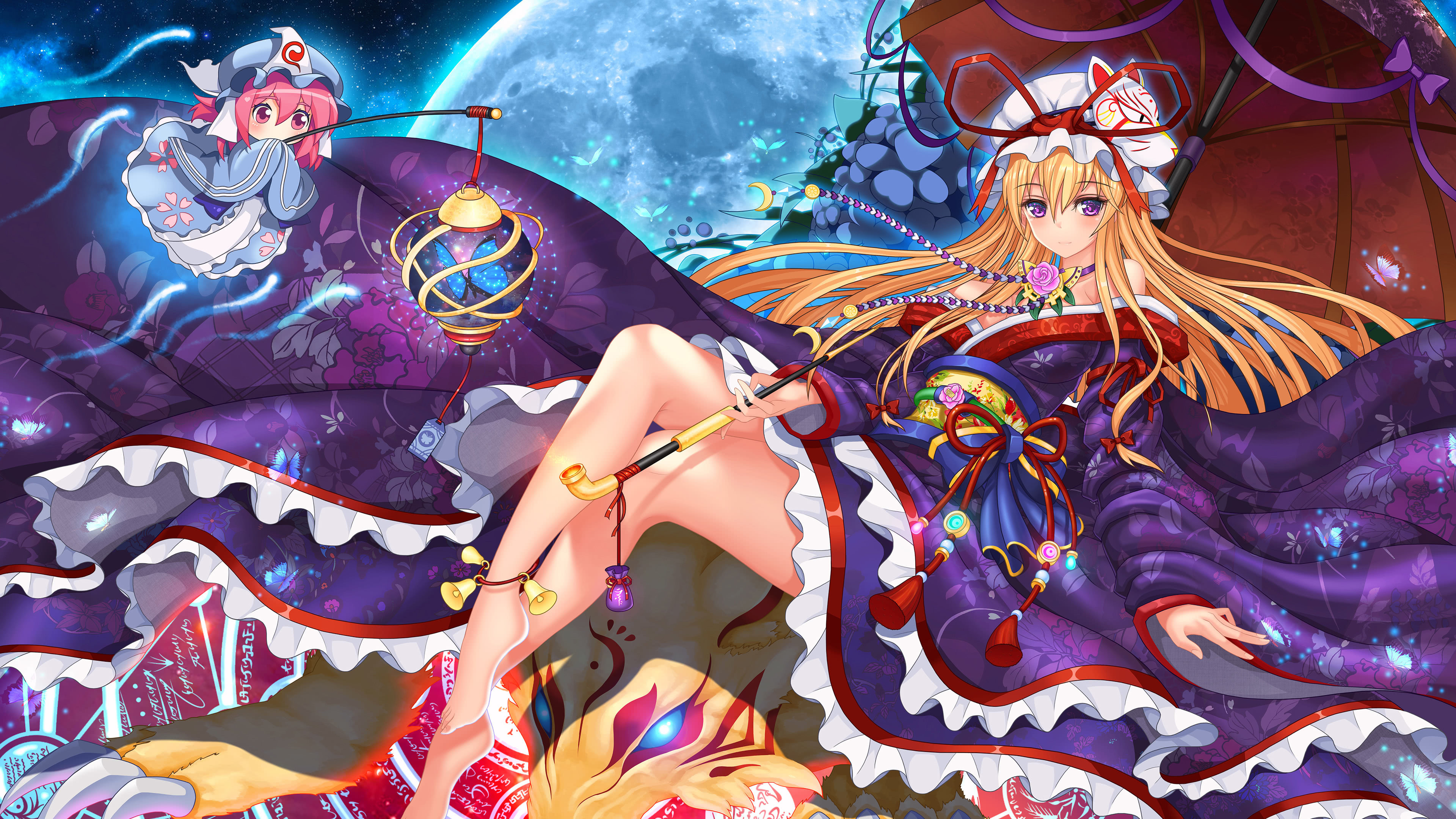 Yukari Yakumo UHD 4K Wallpaper