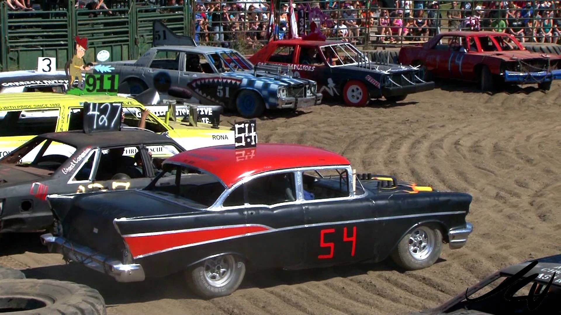 Demolition Derby Wallpaper