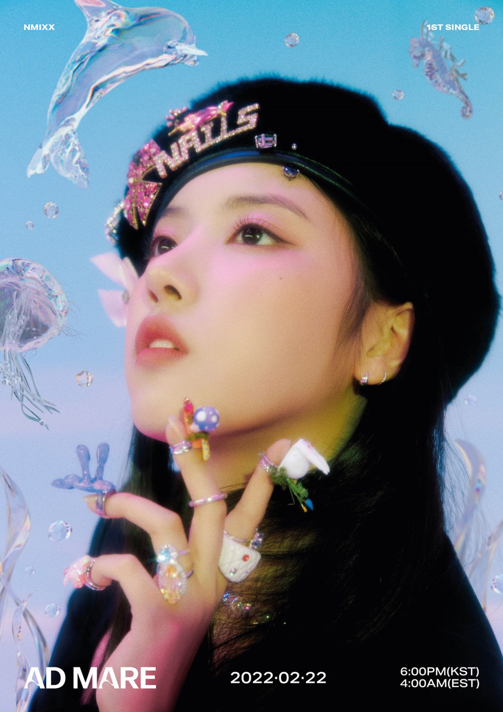 NMIXX's Kyujin, Jiwoo, and Lily glimmer in more dreamy concept photo for 'AD MARE'