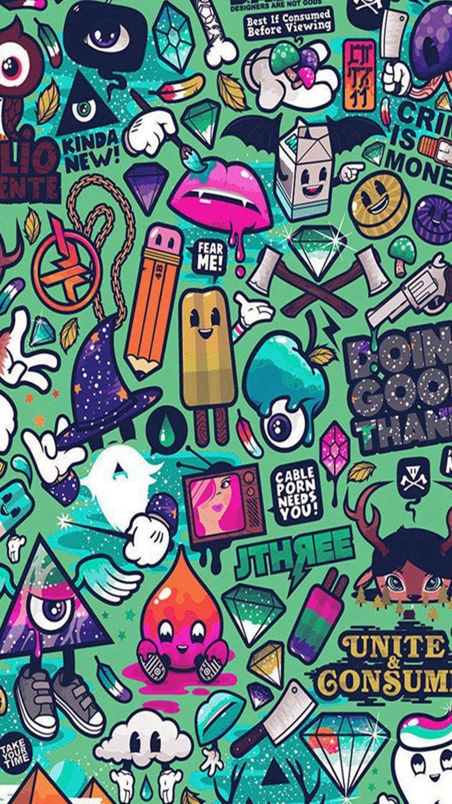 Doodle Art Wallpaper HD 4K for Android