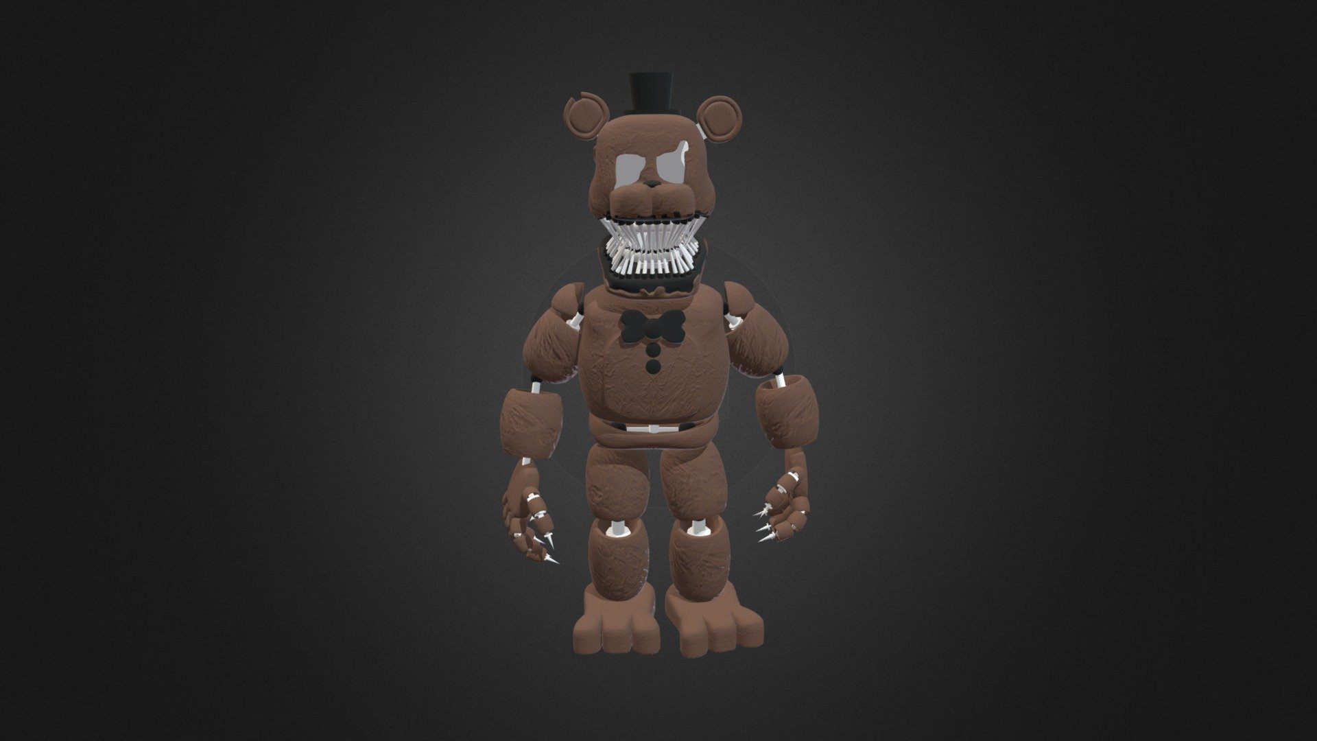 Nightmare Sinister Freddy Free 3D model by chorizo2k [1756a32]