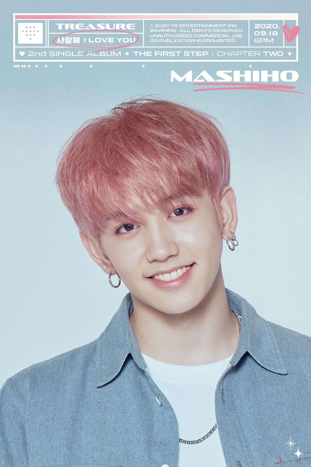 TREASURE - 'I LOVE YOU' TITLE MEMBER POSTER <MASHIHO> (트레저) Photo