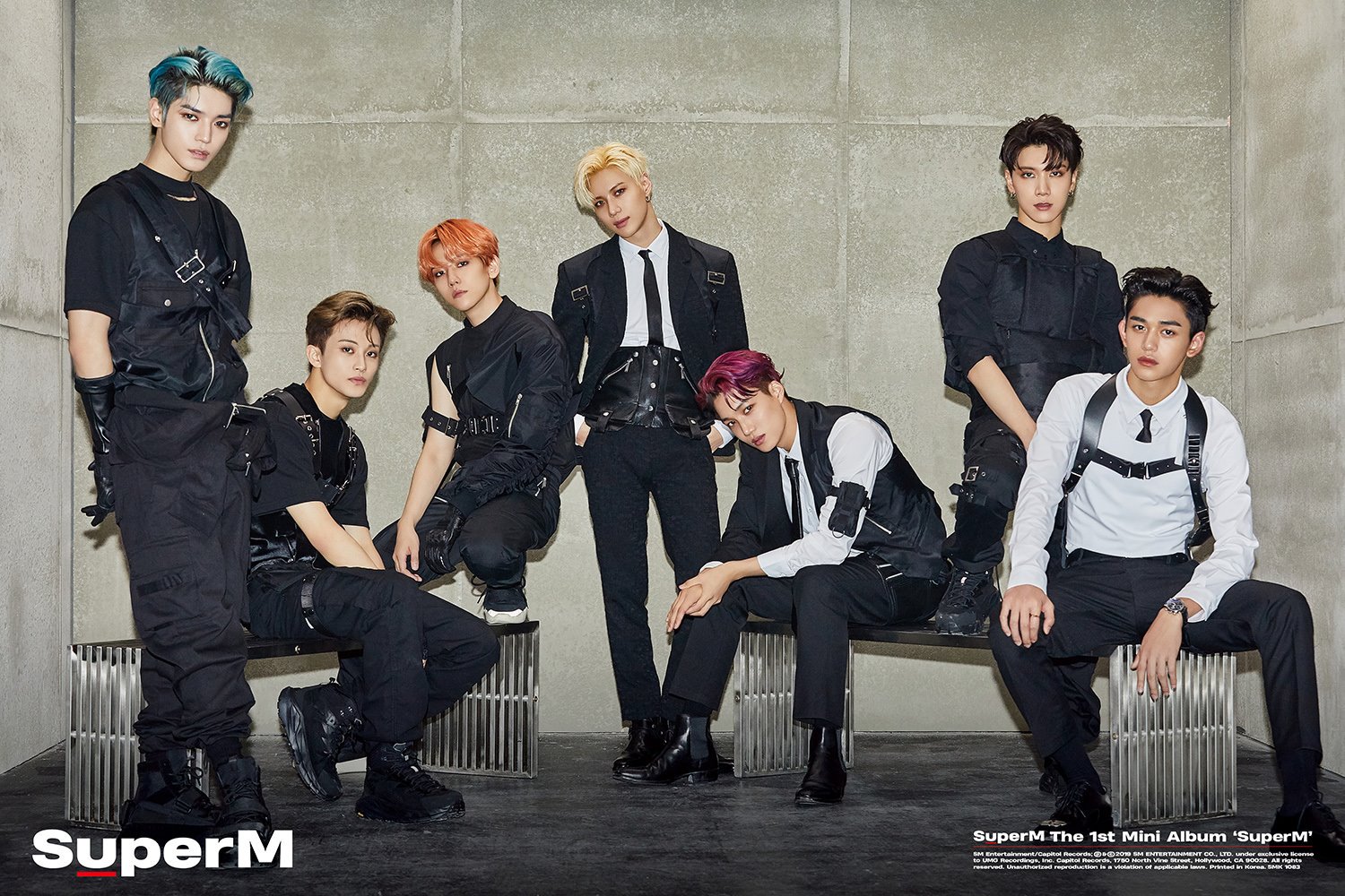 SuperM MV Photo And Teasers. The First Mini Album
