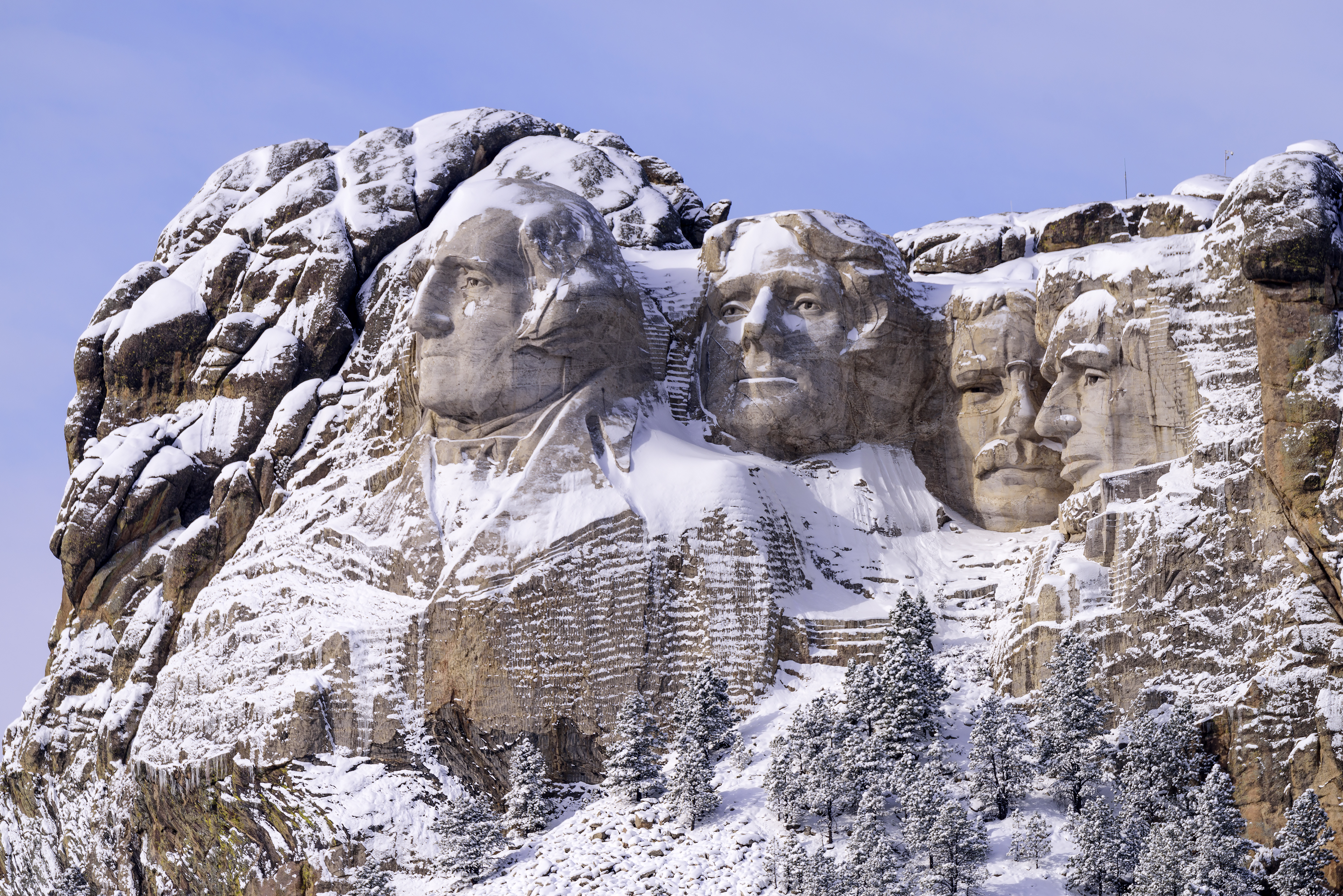 Mount Rushmore National Memorial. Black Hills & Badlands