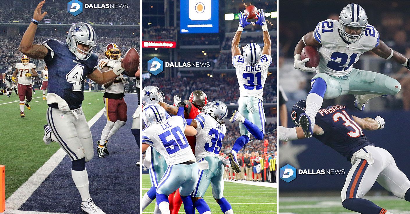 Take your favorite Dallas Cowboys players everywhere with our new mobile phone background