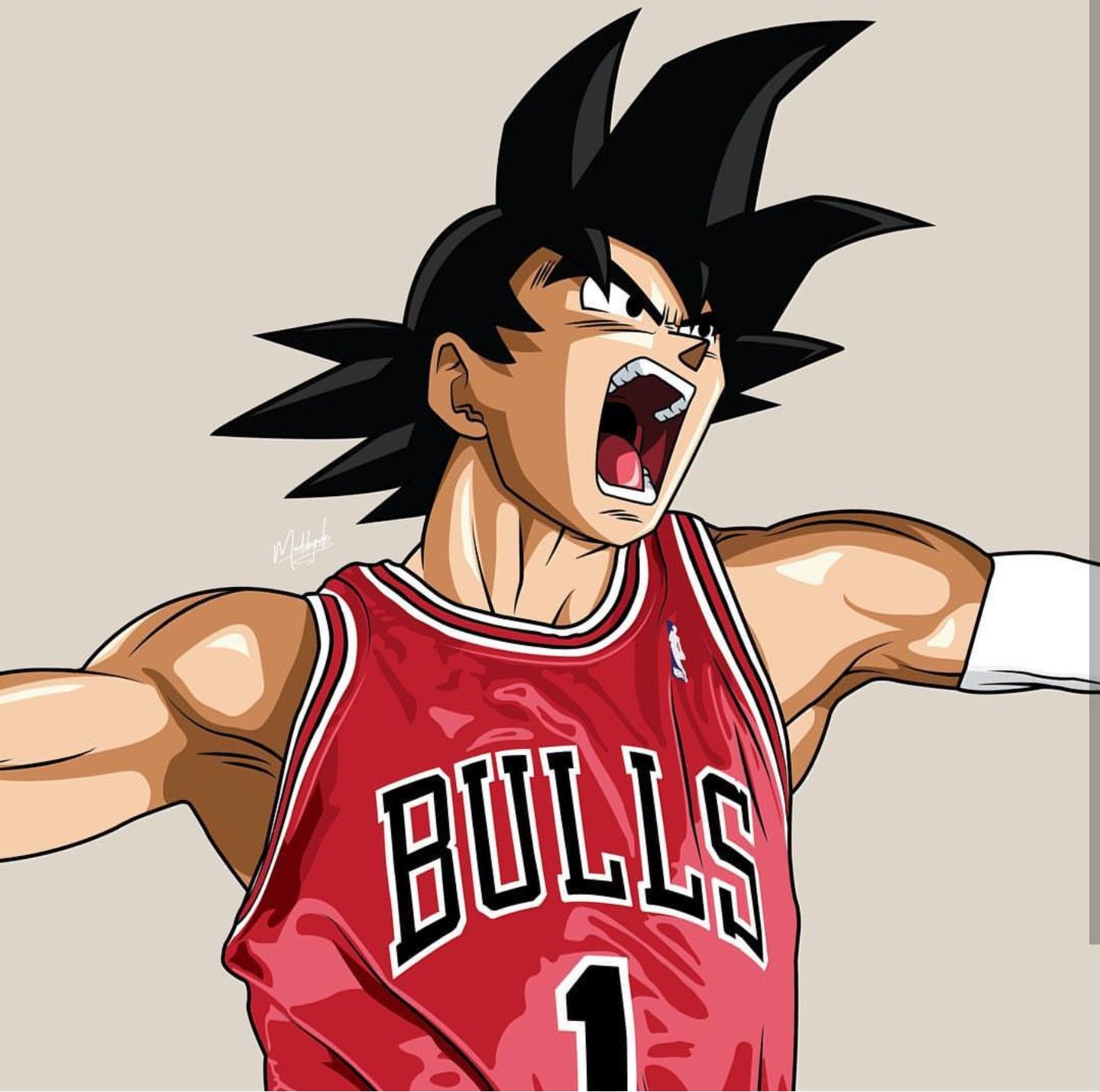 Goku • Chicago Bulls. Dragon ball super wallpaper, Anime dragon ball super, Dragon ball wallpaper