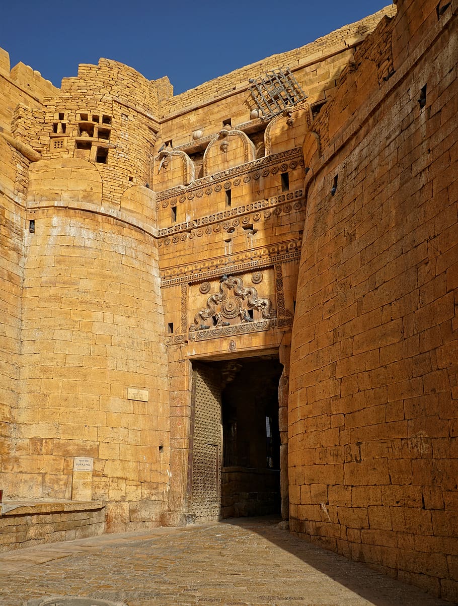 Jaisalmer, Fort, Architecture, Travel, Gothic, Palace