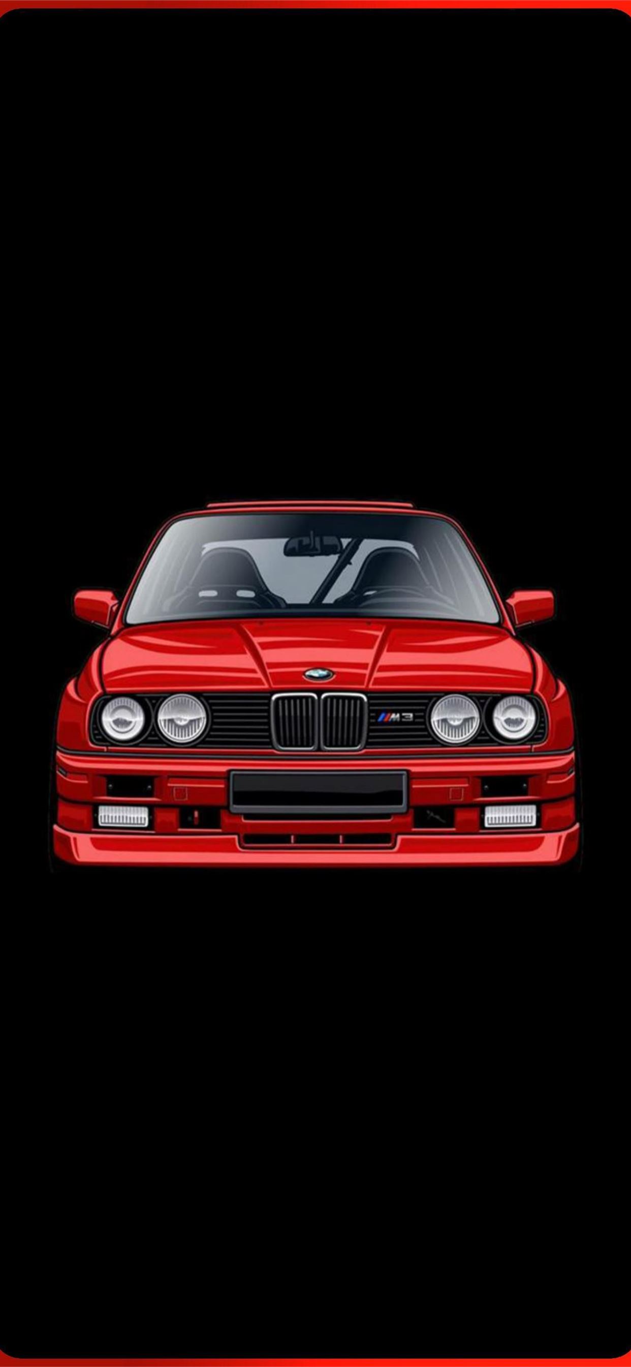 For my car guys our there BMW E30 M3 Note10 iPhone Wallpaper Free Download