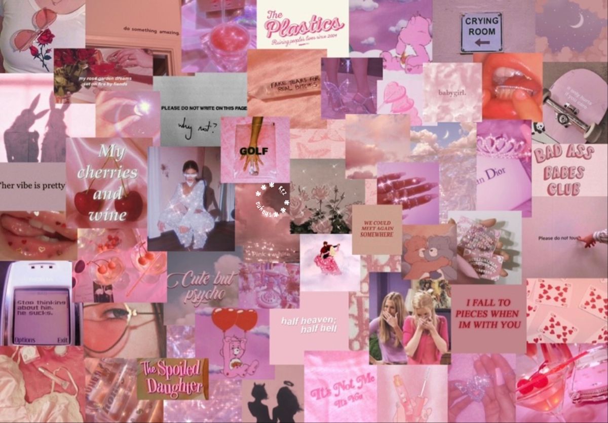 Pink Aesthetic Laptop Wallpaper
