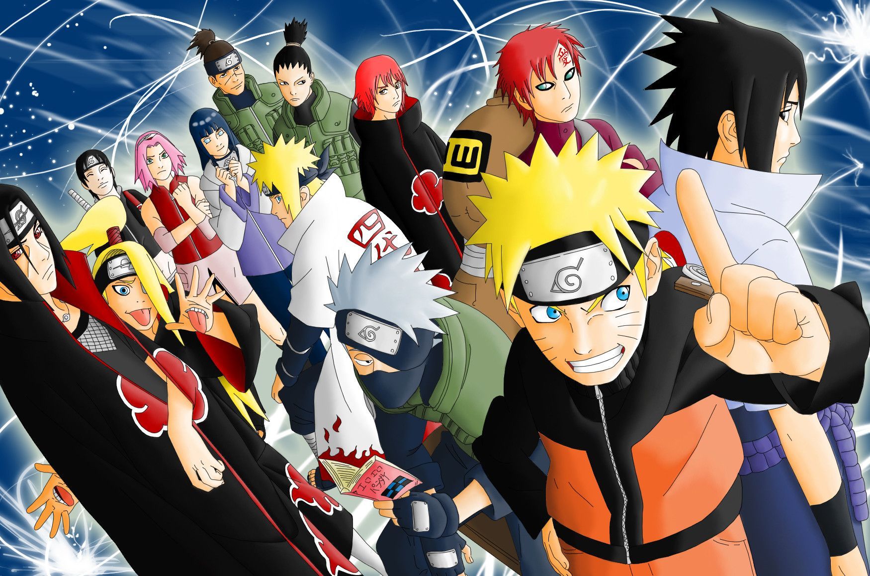 All naruto characters wallpaper