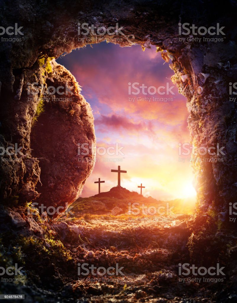 Empty Tomb Crucifixion And Resurrection Of Jesus Christ Image Now