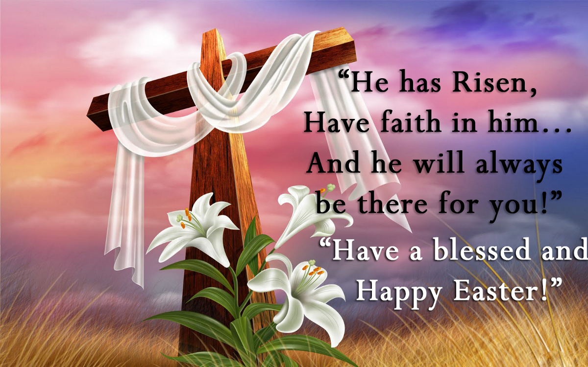 Happy Easter Quotes with Image to share on Facebook