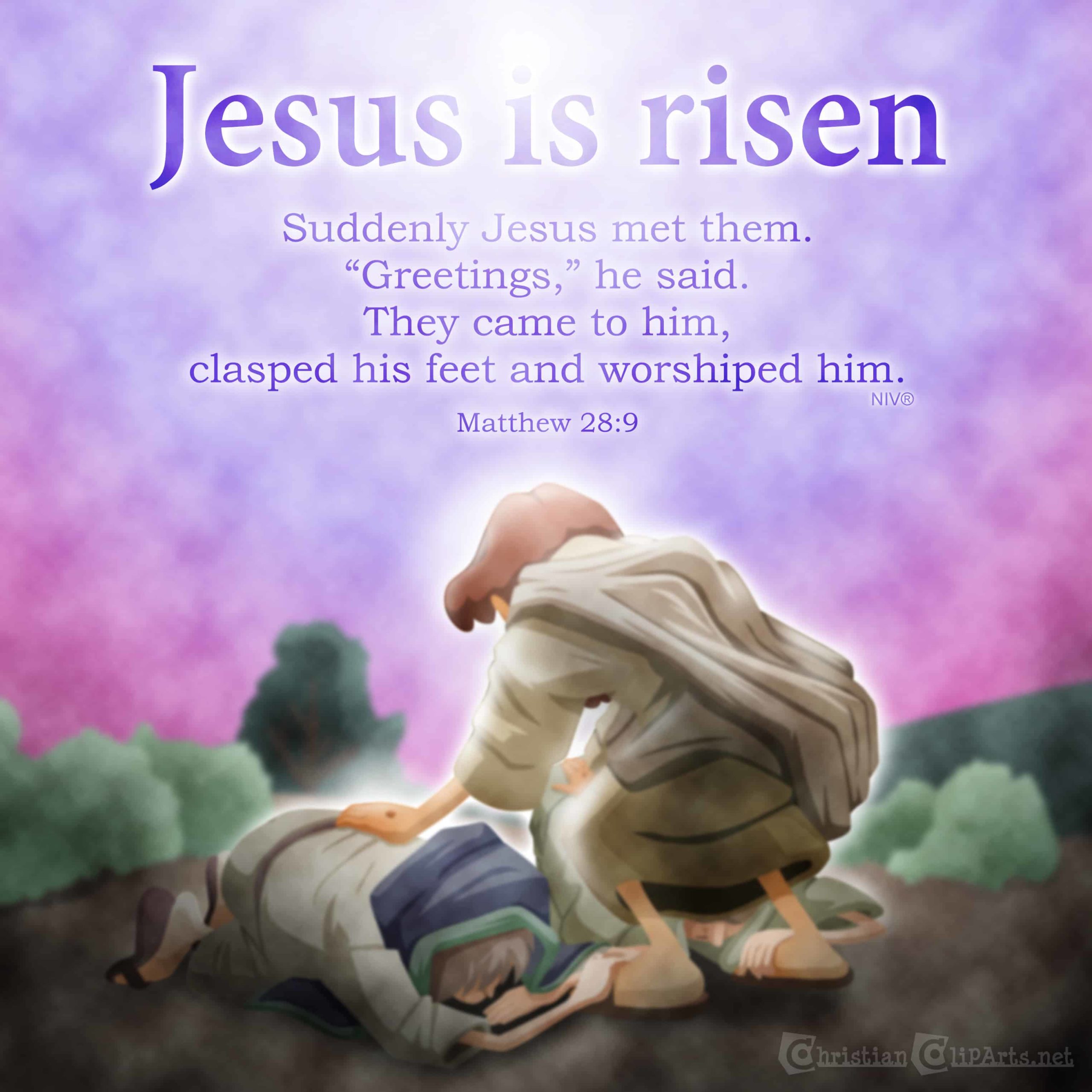 He Has Risen! (Luke 23 24) Sunday School Lesson For Easter To Children