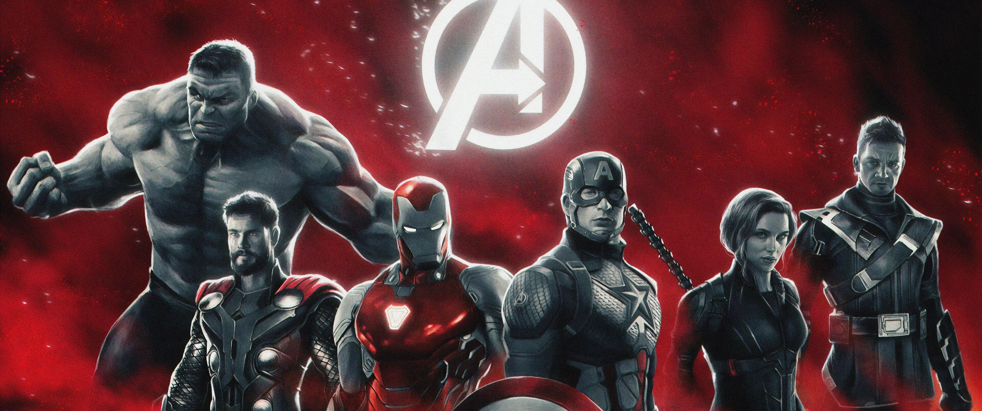 Avengers Wallpaper 4K, Hulk, Thor, Iron Man, Captain America, Movies