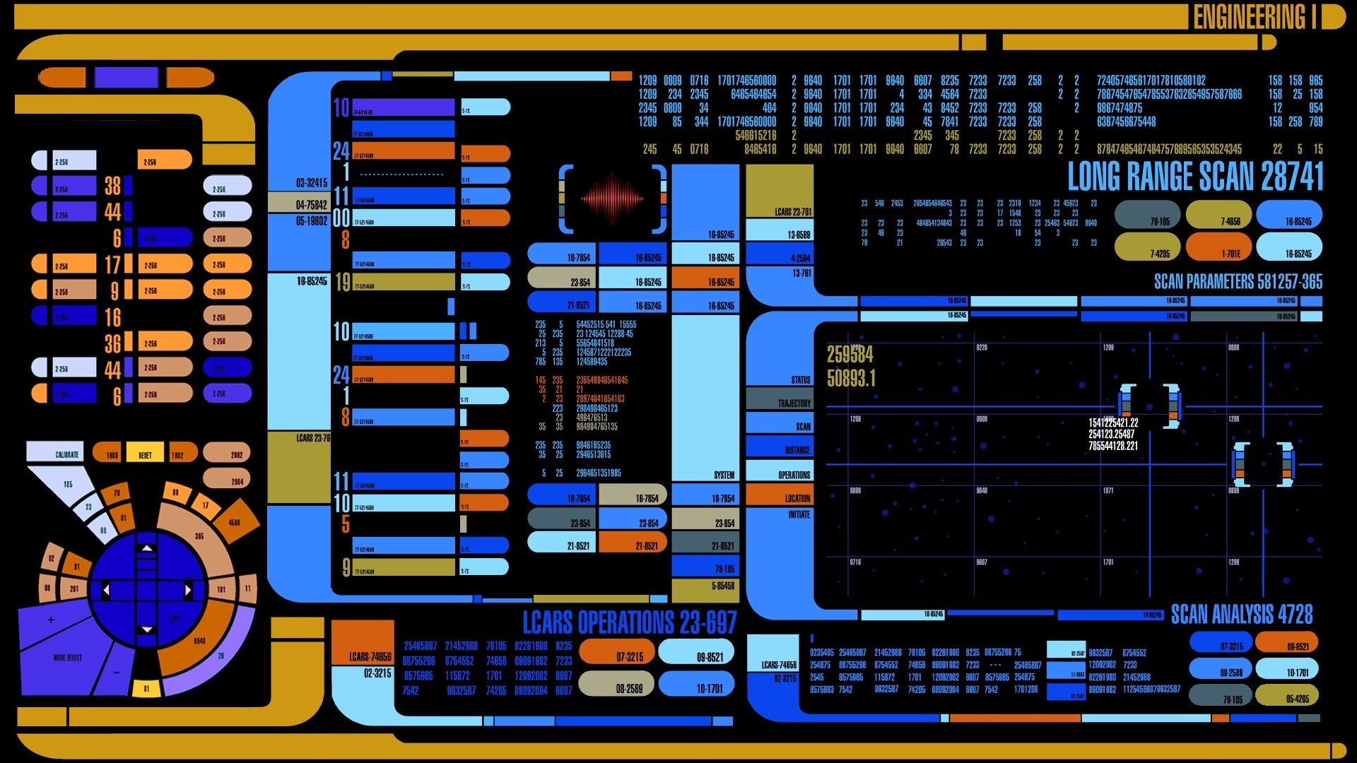 Star Trek Computer Background