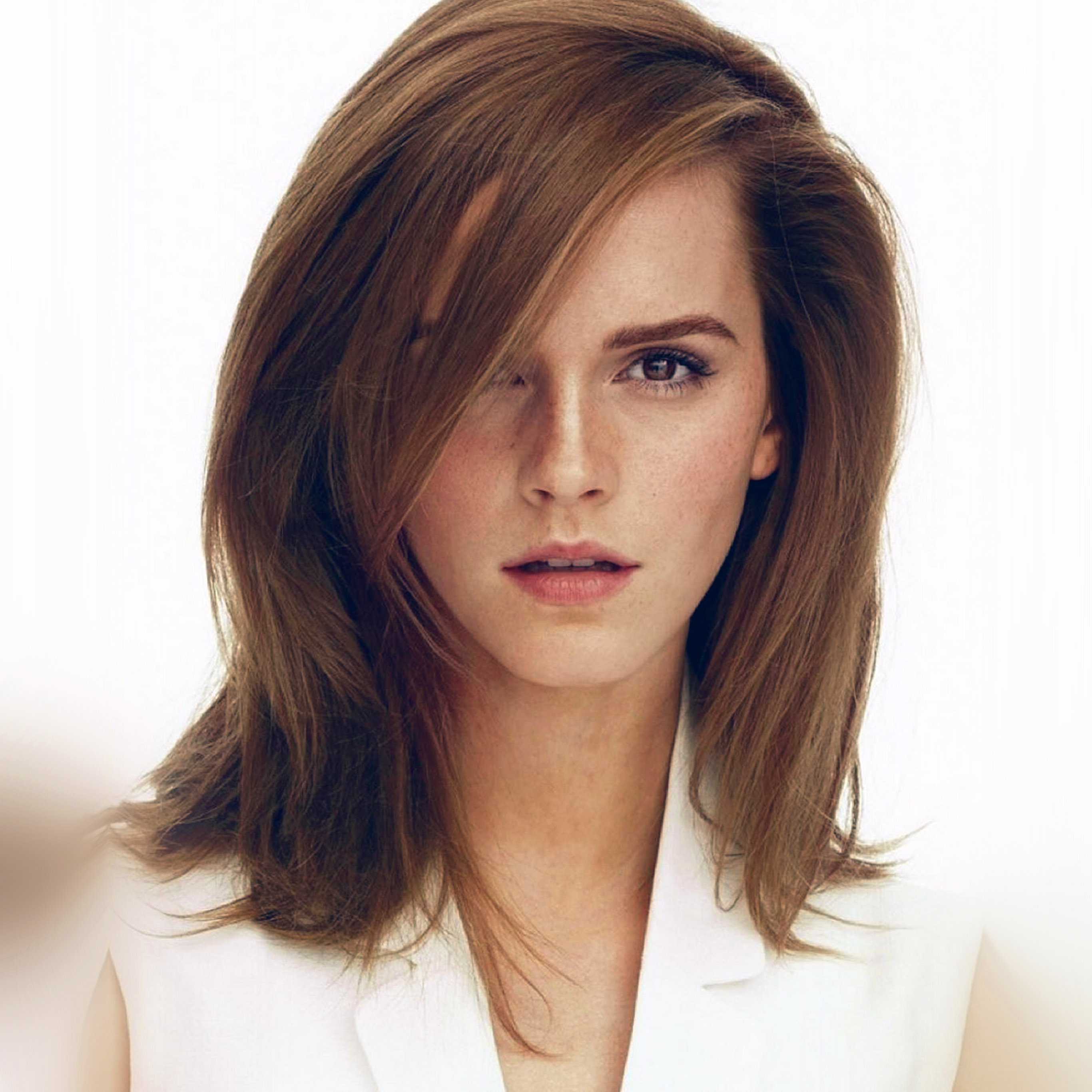 Girl Emma Watson Face Actress Film Wallpaper