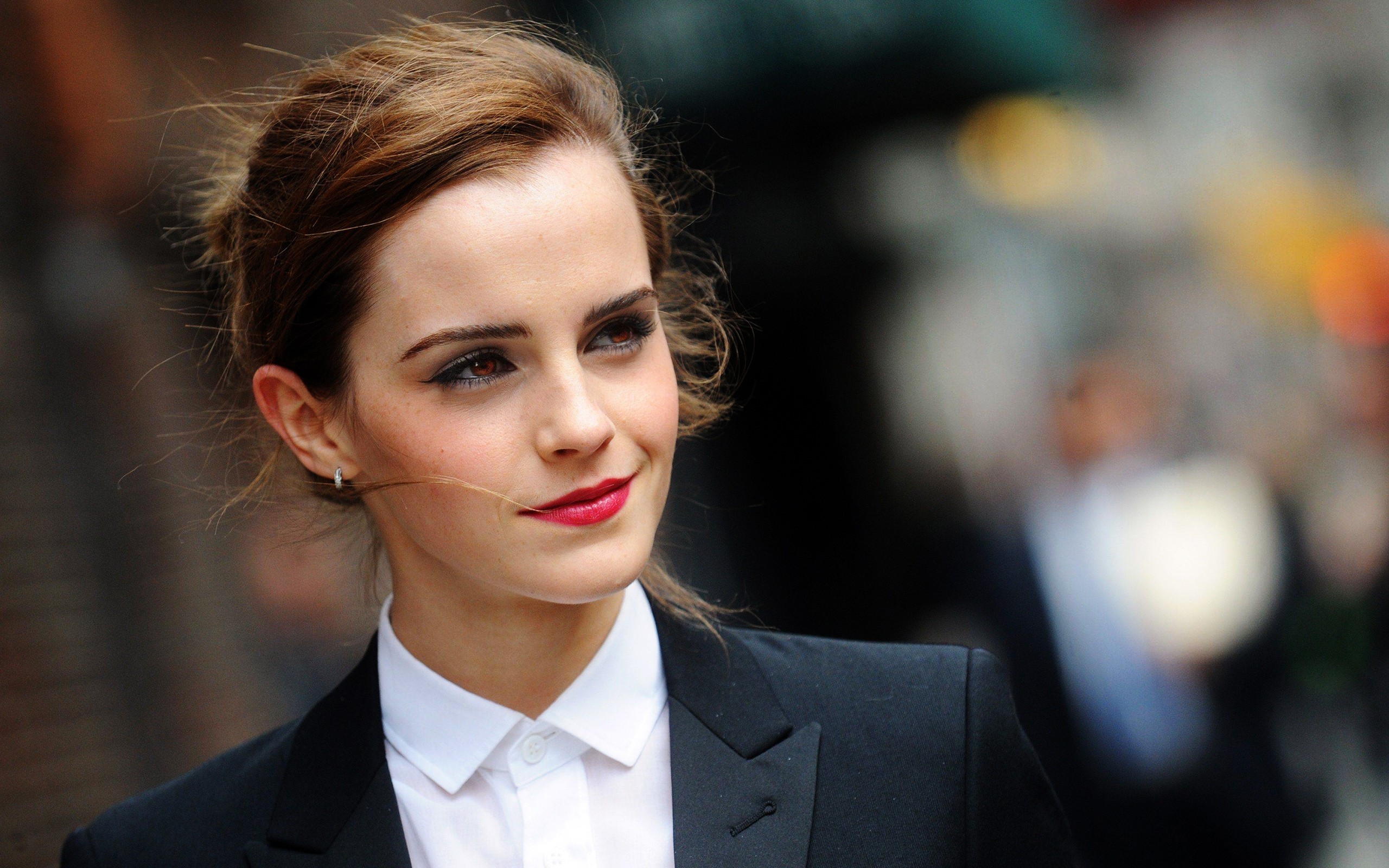 women, Emma Watson, Face, Actress Wallpaper HD / Desktop and Mobile Background